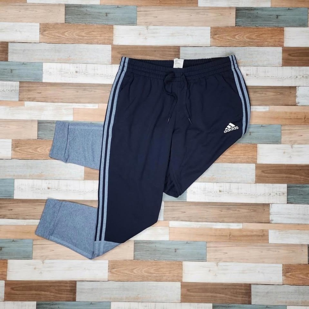 Adidas Legend Joggers Men's XL Sweatpants- Navy Blue/Gray